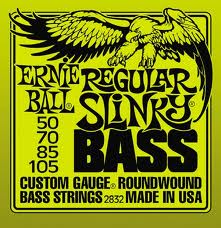 ERNIE BALL 2832 --   -, Nickel Wound Bass Regular Slinky (50-70-85-105)