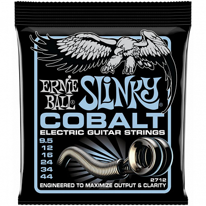 ERNIE BALL 2712 --   . Cobalt Primo Slinky (9.5-44)