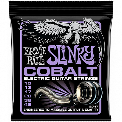 ERNIE BALL 2717 --   . Cobalt Ultra  Slinky (10-48)