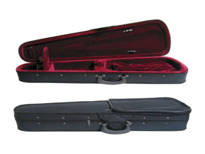 BRAHNER VLS-90/BK  1/2 -- кейс для скрипки, 2 лямки, форма трапеция, цвет чёрный.