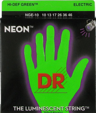 DR NGE-10 --      NEON HiDef Green 10-13-17-26-36-46