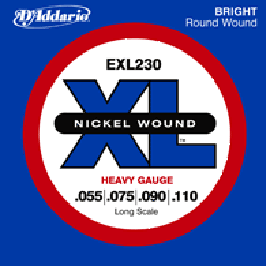 D'ADDARIO EXL230 XL NICKEL WOUND --     Super Soft Long 50-110