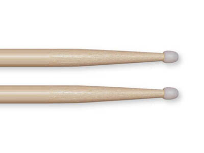 VIC FIRTH 7AN -- барабанные палочки, тип 7A с нейлоновым наконечником, материал - орех, длина 15 1/2