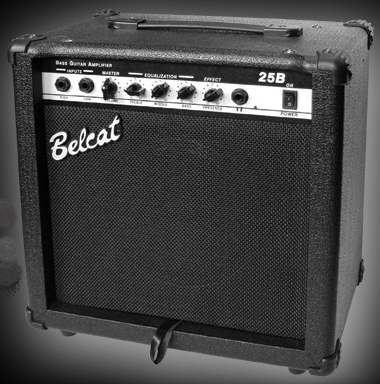 BELCAT 25B --  , 25,  8", : Volume (Master), Treble, Middle,
