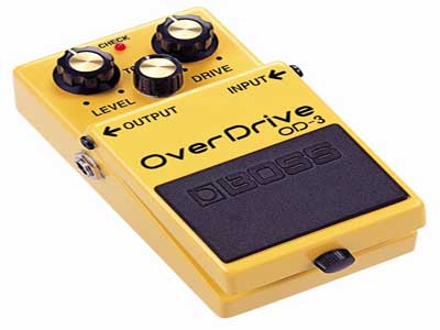 BOSS OD-3 -- гитарная педаль, овердрайв