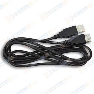 MrCABLE MDU2.AA.FM-05-BL -- кабель USB, A < = = > A (удлинительный); цвет: черный, длина 5м