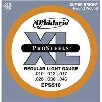 D'ADDARIO EPS510 PROSTEELS REGULAR LIGHT 10-46 -- струны для электро-гитары Regular Light 10-46