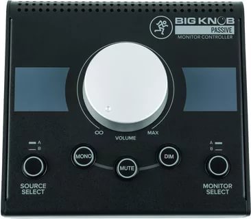 MACKIE BIG KNOB PASSIVE -- регулятор уровня, мониторный переключатель, 2 стерео входа/2 стерео выход