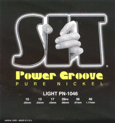 SIT PN1046 -- ������ ��� �������������, Power Groove Pure Nickel Light, 10-46