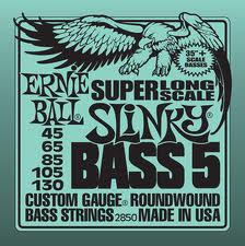 ERNIE BALL 2850 -- ������ ��� 5-�� ���. ���-������, SLS Slinky (45-65-85-105-130), ��� ����. �������