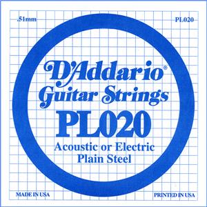 D'ADDARIO PL020 --   ...020