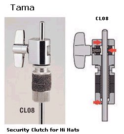 TAMA CL08 -- замок хай-хета (с диаметром для узкого штока)