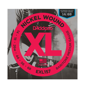 D'ADDARIO EXL157 XL NICKEL WOUND -- c����� ��� ������������� Baritone-Medium 14-68