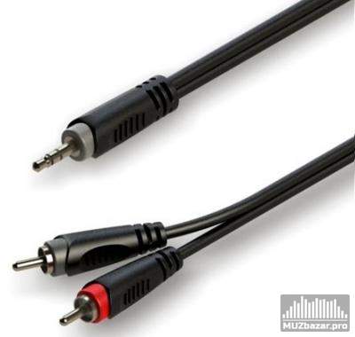 ROXTONE RAYC150/3 -- �����-������, (3,5mm stereo Jack - 2 xRCA), 3 �