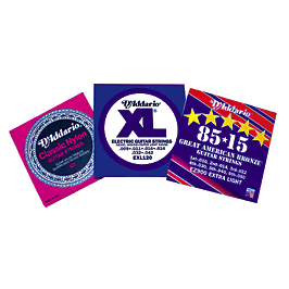 D'ADDARIO EXL130+ Nickel Wound -- ������ ��� ������������� ������ Extra Super Light+ ������ 0,085-0,