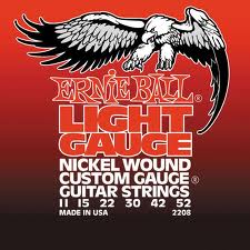 ERNIE BALL 2208 --    Nickel Wound Light  (11-15-22w-30-42-52)