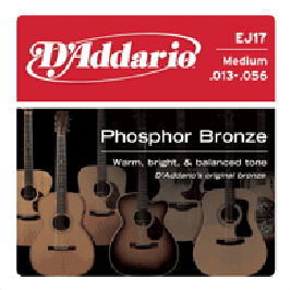D'ADDARIO EJ17 PHOSPHOR BRONZE -- ������ ��� ������������ ������, ������/������ ,13-56