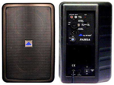 ALTO PAM5A --   260  RMS, 25", 75...16000 , SPL 114 .