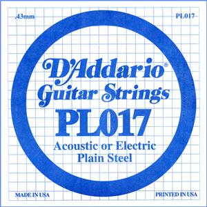 D'ADDARIO PL017 --   ...017
