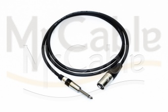 MrCABLE AIJXM-01-AVA-MR -- ����� ������, Jack 1/4" mono <= => XLR (����), ����� 1 �