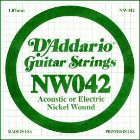 D'ADDARIO NW024 -- одиночная струна, никель ...024
