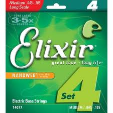 ELIXIR 14077 NanoWeb Medium -- ������ ��� ���-������ (045-065-085-105) - 4 Long Scale,