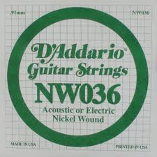 D'ADDARIO NW036 --  ,  ...036