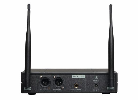 VOLTA US-2 (490.21/629.40) -- двойная микрофонная радиосистема  с 2 ручными динамическими микрофонам