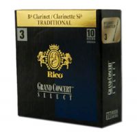 RICO RGC10BCL300 -- трости для кларнета TRADITIONAL, Grand Concert Bb Clarinet, №3 ЦЕНА ЗА 1ШТ.