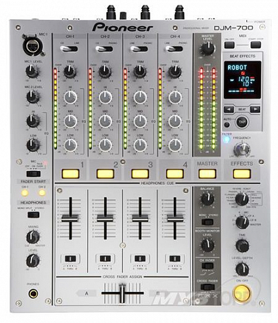 PIONEER DJM- 700S -- DJ-������, 4 ������+2 ���, ��������� ��������, �������, ���� �����������