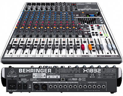 BEHRINGER  X 1832USB --  , 6 , 4 , 3 AUX,  , 3D , 