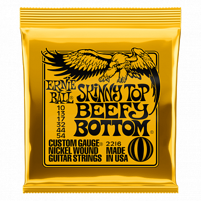 ERNIE BALL 2216 -- ������ ��� ��.������ Nickel Wound Skinny Top Beefy Bottom Slinky  10-54