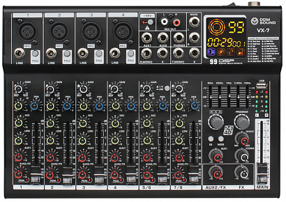 DDM SOUND VX-8 --   4 . , 2 , 	DSP,  MP3, USB, Bluetooth
