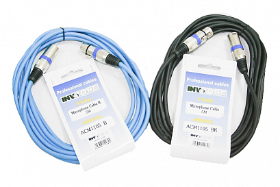 INVOTONE ACM1105BK -- ����������� ������, XLR<>XLR, ����� 5 �