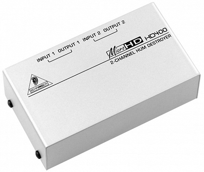 BEHRINGER HD 400 MICROHD -- 2-��������� ���������� �������� ���� � �����/ ��������� DI-box