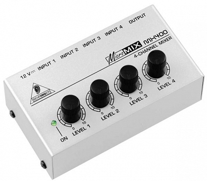 BEHRINGER MX 400 -- ��������� �����, 4 ����, ��������, ���������������