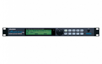 ALESIS Midiverb 4 -- 2-� ��������� ��������� ��������, 128 �������� �������� + 128 ����������������,
