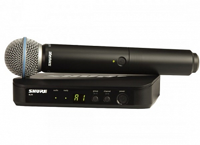 SHURE BLX24E/B58 K3E -- ������������ ��������� � �������� ������������� ��������� BETA 58 (606-638 M