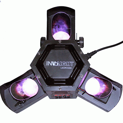 INVOLIGHT LED RX300 -- LED   RGB, 3  31 Led-, DMX 14-25 , 