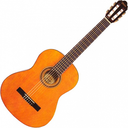 VALENCIA VC214 -- гитара с анкером, классическая, размер 4/4 натуральная