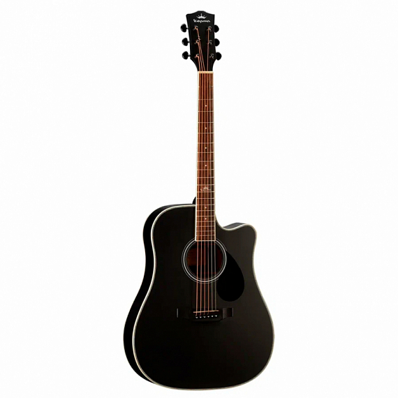 KEPMA D1C Black -- акустическая гитара, цвет черный