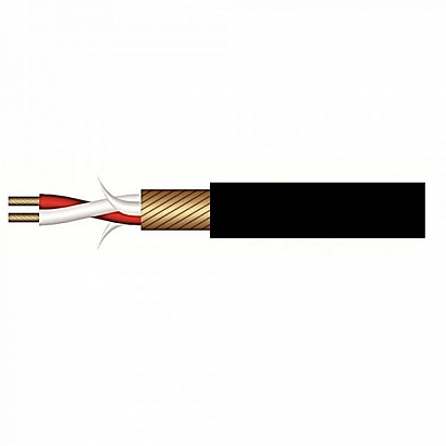 ROXTONE MC005/100 -- микрофонный кабель в двойной оплетке, D 6.8мм, (100 м. в катушке, Premium)