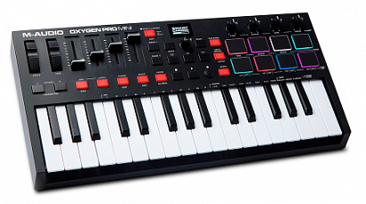 M-AUDIO Oxygen Pro Mini -- ���� MIDI ����������