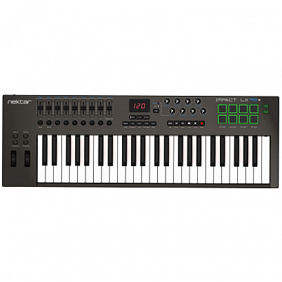 NEKTAR IMPACT LX 49+ -- USB MIDI ����������, 49 ������, ���������� � Mac/ PC/ iPad/ �� Bitwig 8-Trac