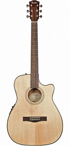 FENDER CF-140SCE FOLK NATURAL FISHMANR PRESYST PREAMP W/TUNER --   ,  
