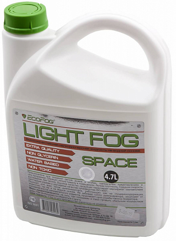 EcoFog EF-Space -- жидкость для дым машин, легкий средний дым