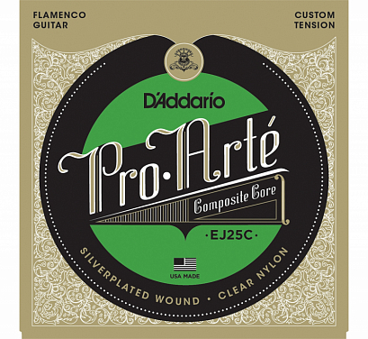 D'ADDARIO EJ25C Flamenco -- ������ ��� ��. ������ (��� ������ ������ - Clear)