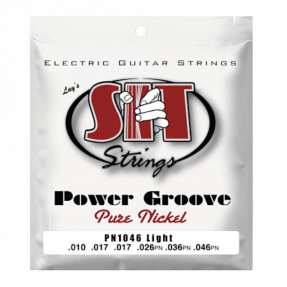 SIT PN1252 -- ������ ��� �������������, Power Groove Pure Nickel Medium, 12-52