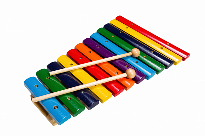 FLIGHT FX-12С -- ксилофон (12 нот), разноцветный, 2 палочки