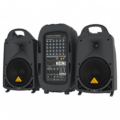 BEHRINGER PPA2000BT -- 8-���. ����. ������� �������������, 10"+1", 2�1000�� 4��, 2�500�� 8��, DSP.